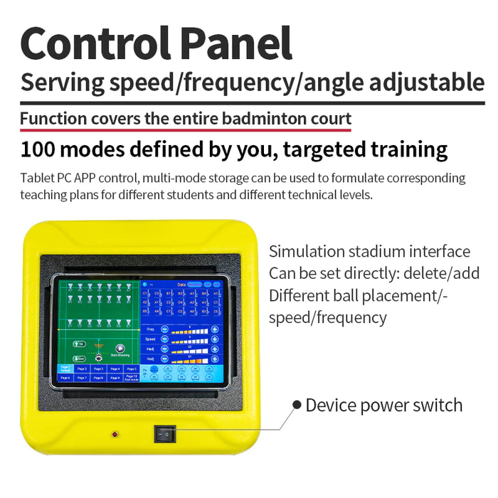 BADMINTON AUTOMATIC TRAINING MACHINE BADMINTON AUTOMATIC TRAINING MACHINE